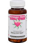 Kroeger Herb Healthy Gut Vegetarian Capsules, 100 Count