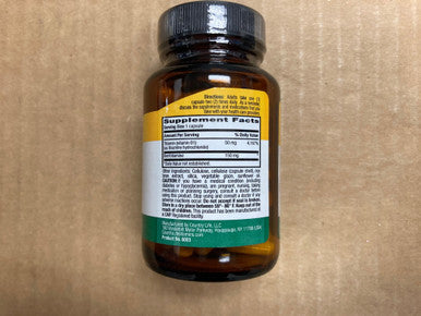 Country Life Benfotiamine With Thiamin Nerve Health Support 150Mg 60 Vegetarian Capsules