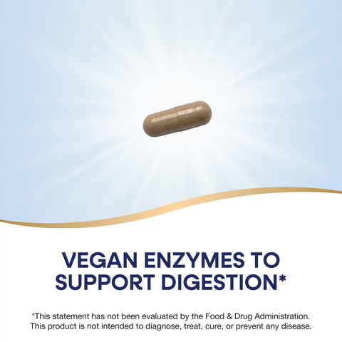 Nature'S Way Completegest Complete Digestive Blend Vegan Enzymes Supports Digestion Of Fat Carbohydrates Proteins & Fiber 180 Capsules (Packaging May Vary)