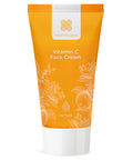 Healthspan Vitamin C Gel Face Cream (50ml) | Triple Source Vitamin C | Vitamins A & E | Hydrate & Boost Skin Radiance | Reduce Appearance of Fine Lines & Wrinkles | Support Collagen Formation | Vegan