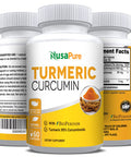 Turmeric Curcumin Bioperine Black 600 mg - Vegetarian