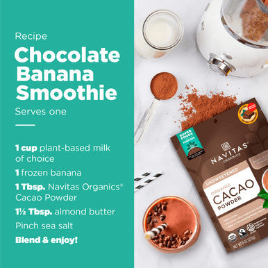 Navitas Organics Cacao Powder 8 OZ