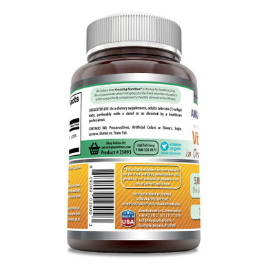 Amazing Formulas Vitamin D3 In Coconut Oil Supplement | 5000 Iu | 180 Softgels | Non-Gmo | Gluten Free | Made In Usa