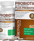 Probiotic 50 Billion Cfu + Prebiotic With Apple Polyphenols & Pineapple Fruit Extract + Vitamin B Complex Sustained Release