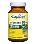 MegaFood Women'S 55+ Advanced Multivitamin For Women - Doctor-Formulated With Choline Vitamin D3 Vitamin B12 Biotin - Plus Real Food - Optimal Aging - Vegetarian - 60 Tabs (30 Servings)