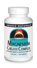 Magnesium Chelate Complex Supports Nerve & Muscle Function 100 Tablets