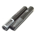 Italia Deluxe Makeup 2pcs of Classic Liquid Eyeliner 201 Matte Black Eye Liner Vitamin E ZipBag