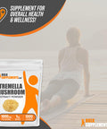 Bulksupplements.Com Tremella Mushroom Extract - Mushroom Supplements, Tremella Mushroom Powder - From Tremella Fuciformis, Gluten Free, 1000Mg Per Serving, 1Kg (2.2 Lbs) (Pack Of 1)