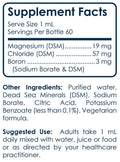 BioTrace Boron Supplement Liquid Concentrated With 72 Trace Minerals Ionic Drops ( Elemental Boron ) For 60-Day Supply In 2.03 Fl Oz Small Travel Size