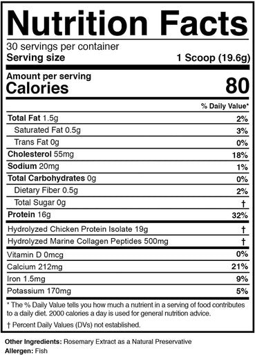 Dr. Colberts Keto Zone Collagen Powder 588g 30 Day Supply