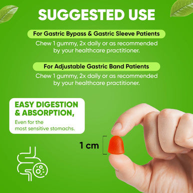 Barislim Bariatric Chewable Multivitamin Gummies - Specially Formulated Gummy Vitamin For Patients After Weight Loss Surgery - Easy To Digest & Great Tasting Fruit Flavors 90 Fruit Chews