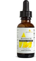 Micellized Vitamin D3 Liquid 750 Servings 1200 IU Per Drop Best Value Natural Soy Water Soluble 1 Ounce