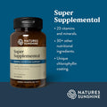 Nature'S Sunshine Super Supplemental 120 Tablets | Multivitamin for Men and Women Provides Vitamins Minerals Amino Acids Herbs Fruit Powders Veggie Powders and Carotenoids