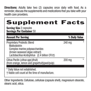 Country Life Acidophilus With Pectin Capsules 100'S