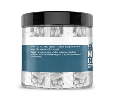 Earthborn Elements Collagen Peptides (200 Capsules) Hydrolyzed Fish Collagen Non-Gmo Scent-Free Bioavailable (960 Mg Serving)