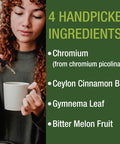 4-In-1 Glucose Sugar Control Liquid Drops Vegan Supplement