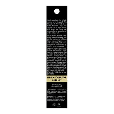 e.l.f Lip Exfoliator Smoothing Conditioning Easy To Apply Removes Dry Chapped Skin Coconut Infused with Vitamin E Shea Butter Avocado Grape and Jojoba Oils 0.11 Oz