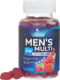Men's Multivitamin Gummies - Daily Immune Support Supplement with Vitamins A, D3, Biotin, Zinc - Extra Strength B Vitamins for Energy - Chewable Gummy Adult Multi Vitamin & Mineral - 60 Gummies