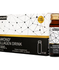 Sipnutri Diamond Marine Collagen Drink For Mom 15000Mg Hydrolyzed Collagen Peptides With Vitamin C Pomegranate Healthy Hair Skin Nails Joints Bones Support 50 Ml X 10 Bottles