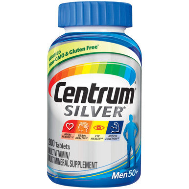 Centrum Silver Men 50+, 200-Count Bottle