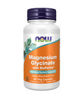 Now Foods Supplements Magnesium Glycinate With Bioperine 60 Veg Capsules