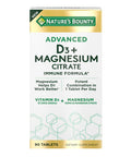 Nature's Bounty Advanced Vitamin D3 With Magnesium Citrate Immune Formula Supports Immune And Bone Health 90 Tablets