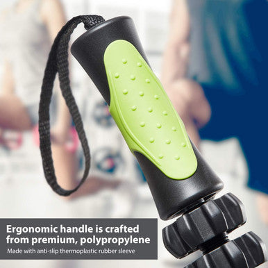 Muscle Roller Stick, Sportneer Body Massage Stick Tools,Calf Roller, Back Leg Massager For Athletes Relief Muscle Soreness, Cramping And Tightness,Soothing Cramps (Black- Version)