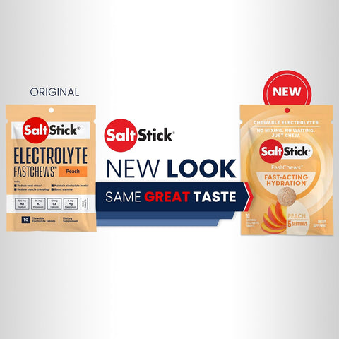 Saltstick Fastchew Electrolyte Replacement Tablets For Rehydration Packet Of 10 Tablets Watermelon 10 Count