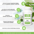 Supersmart Lectin Flush Support for Food Allergies Intolerances Promote Healthy Digestive Tract Detox Supplement NonGMO Gluten Free 120 Vegetarian Capsules