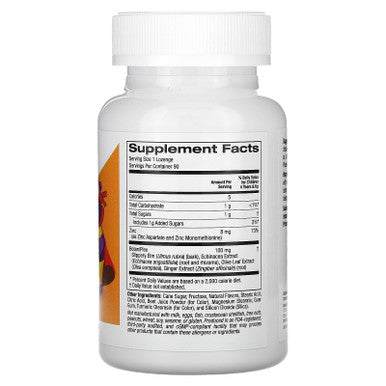California Gold Nutrition Zinc Plus Lozenge For Children, Natural Tangerine Flavor, 90 Lozenges