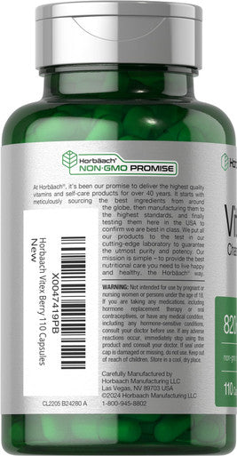 Horbaach Vitex Berry 110 Capsules
