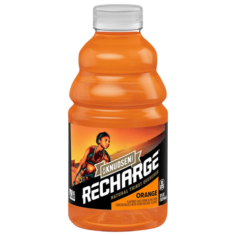 R.W. Knudsen Recharge Mixed Berry Sports Drink with Electrolytes, 32 fl oz (Pack of 6)