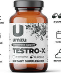 UMZU TestroX 30 Day Supply Natural T Booster Natural Formula Promote Proper Hormonal Function Support Healthy Males