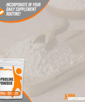 Bulksupplements Pure L-Proline Powder (250 Grams)