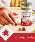 Nature's Bounty Adult Multivitamin Gummies - Pack Of 60 Gummies Two-A-Day - With Vitamin B6 B12 D3 C And Biotin - For Everyday Wellbeing - Immune Support And Bone Health - Suitable For Vegans