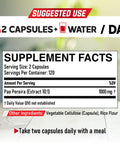 Dedicad 1000Mg Pao Pereira Bark Exact Capsules - 240 Counts For 4-Month Supply - Strong Extract Formula For Immune Health, Body