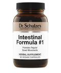 Dr. Schulzes Colon Cleanse Detox Intestinal Formula 1 2 Combo Dietary Supplement Natural Constipation Relief Remove Excess Waste BuildUp Herbal Tablets Powder 90 Count/8 Oz Jar