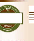 Gnc Natural Brand Psyllium Seed Husk 500Mg, 180 Capsules, Supports Digestive Health