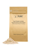 PURE ORIGINAL INGREDIENTS Soy Protein Isolate (4 Lb)