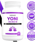Vaginal Tightening Pills Yoni Balance No Gel or Cream Needed Vagy Rejuvenation for Tightened, Healthy, Lubricated Vag With Kacip Fatimah Non GMO and Vegan (120 Vegan Capsules)