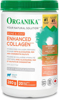 Organika Enhanced Collagen Bone And Joint Powder- With Glucosamine, Msm, Chondroitin Sulfate & Chicken Bone Broth Powder- Range And Vegetarian Fed Chickens- Keto Friendly