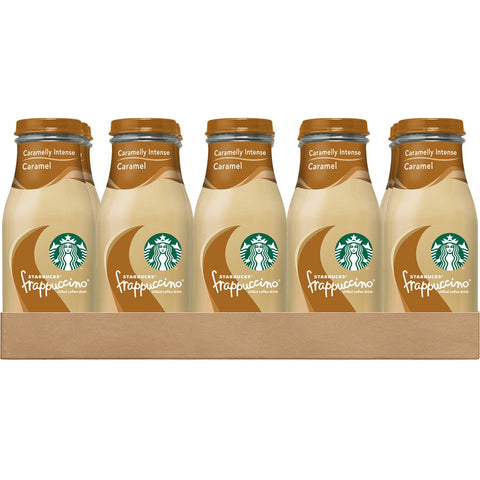 Starbucks Frappuccino, Vanilla Iced Coffee Drink, 9.5oz Bottles (4 Pack)