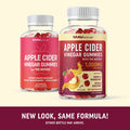 Organic Apple Cider Vinegar Gummies 60 Ct. Weight Digestion Detox Immunity Diet Support with ACV With The Mother Vitamin B6 B12 Folate Belly Fat Burner for Women Men Vegan 500MG