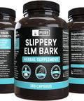 PURE ORIGINAL INGREDIENTS Slippery Elm Bark (365 Capsules) No Magnesium Or Rice Fillers, Always Pure, Lab Verified