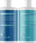 Biotin Shampoo And Conditioner With Scrubbers - Hair Shampoo Brush And Scalp Exfoliators With Volumizing Shampoo And Conditioner Set Made With Rosemary Essential Oil And Biotin For Thinning Hair 16Oz