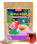 40 Bags Mulberry Leaf Winter Melon & Bitter Melon Peel Tea, Caffeine-Free Natural Ingredients Herbal Tea Bags, Supports Lung Cleanse, No Additives, Daily Enjoyment Tea for Men & Women