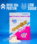 Grenade Whey Blend High Protein Powder Low Sugar with 30g Protein per Serving 12 Servings Birthday Cake 480 g