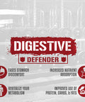 Rich Piana 5% Nutrition Digestive Defender | Probio-75 & Digestive Enzymes Digestion Supplement | Premium Quality Digestive Enzymes with Probiotics and Prebiotic Fiber | 120 Gelatin Capsules (30 Svgs)