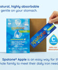 Spatone Liquid Iron with Added Apple and Vitamin C 28 sachets