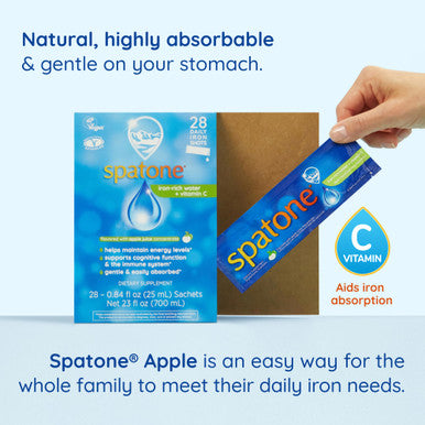 Spatone Liquid Iron with Added Apple and Vitamin C 28 sachets